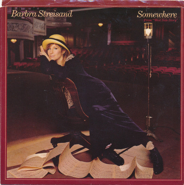 Barbra Streisand : Somewhere (7", Single, Pit)
