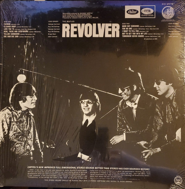The Beatles : Revolver (LP, Album, RE, Jac)