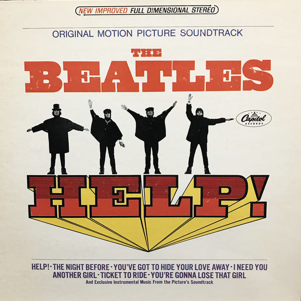 The Beatles : Help! (Original Motion Picture Soundtrack) (LP, Album, RE, Ora)