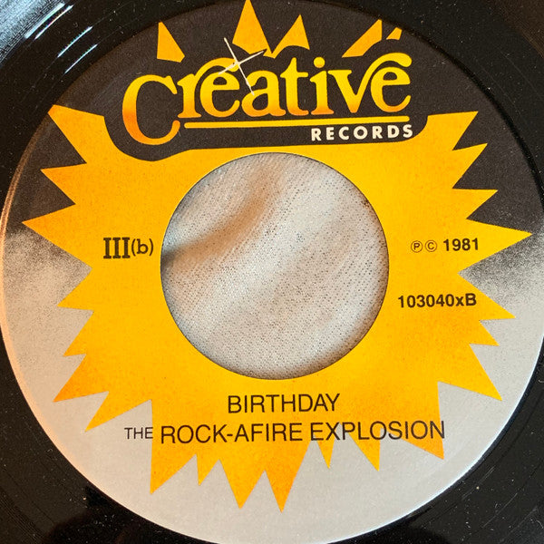 The Rock-afire Explosion : Heartaches / Birthday  (7")