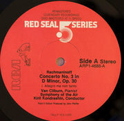 Van Cliburn / Rachmaninoff* / Symphony Of The Air, Kiril Kondrashin : Concerto No. 3 (LP, RE, RM)