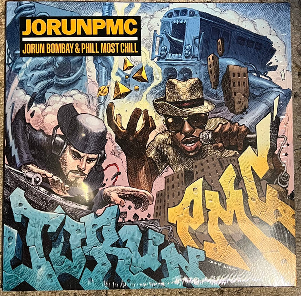 Jorun-PMC : Jorun Bombay & Phill Most Chill : JORUNPMC (2xLP, Album, Ltd, Blu)