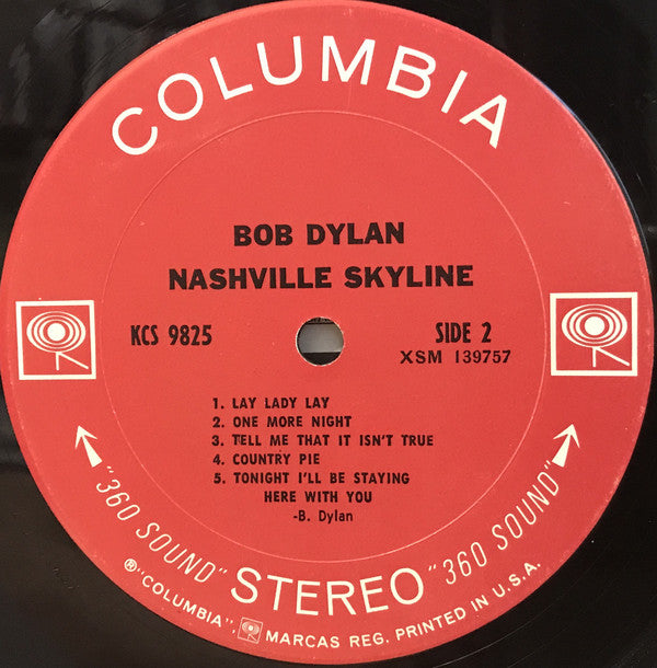 Bob Dylan : Nashville Skyline (LP, Album)