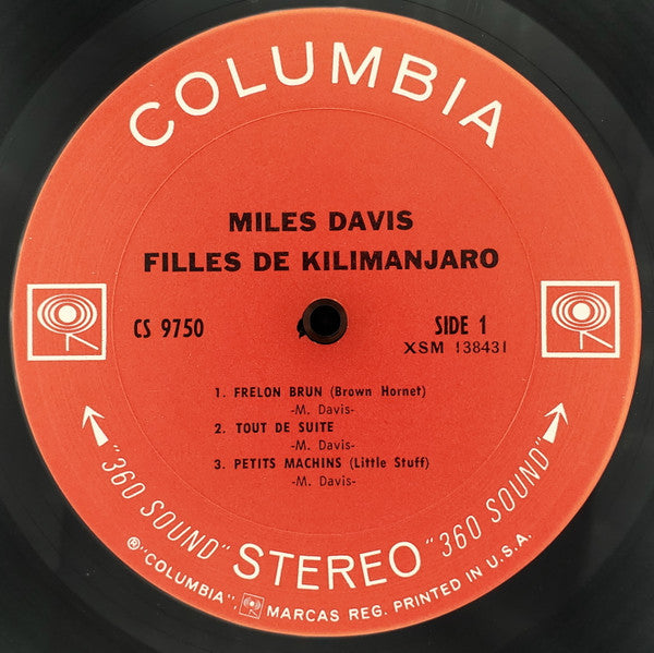 Miles Davis : Filles De Kilimanjaro (LP, Album)