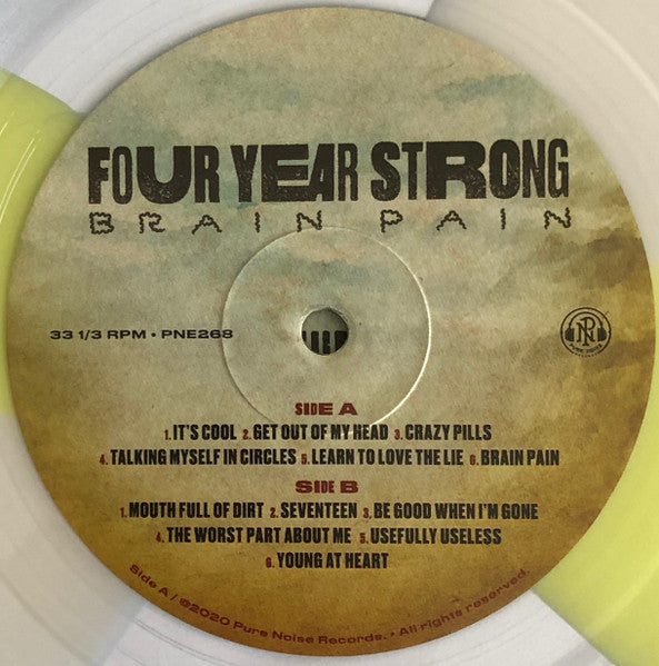 Four Year Strong : Brain Pain (LP, Album, Ltd, Cle)
