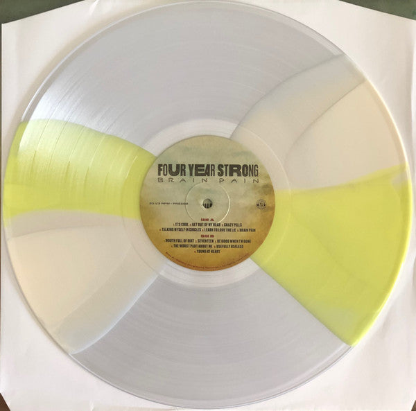 Four Year Strong : Brain Pain (LP, Album, Ltd, Cle)