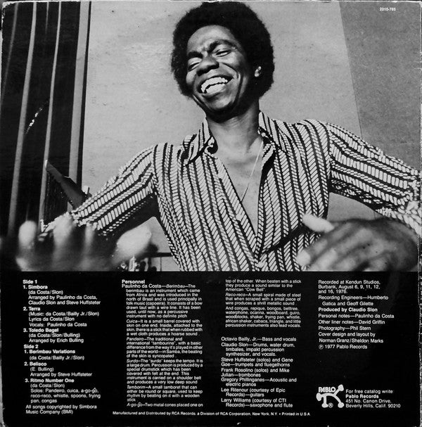Paulinho Da Costa : Agora (LP, Album, Gat)