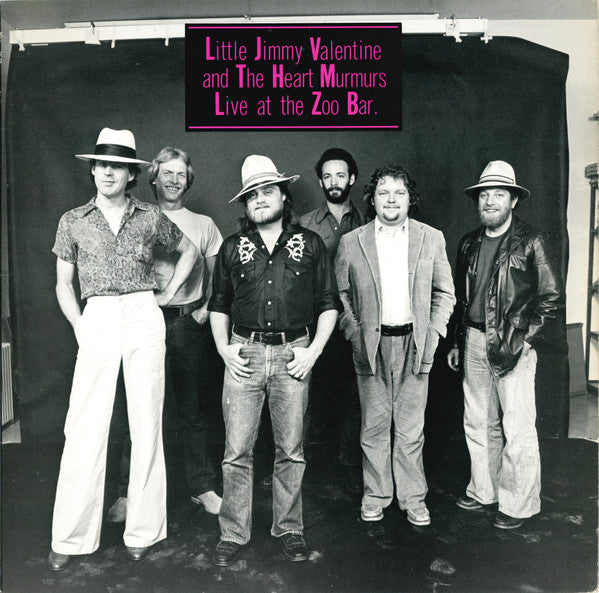 Little Jimmy Valentine And The Heart Murmurs : Live At The Zoo Bar (LP, Album)
