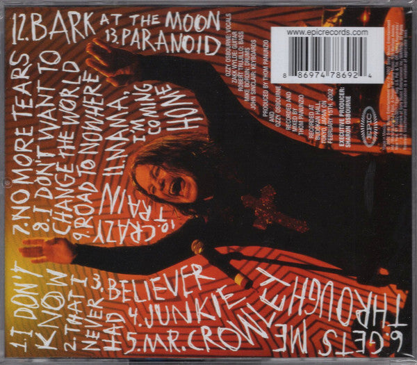 Ozzy Osbourne : Live At Budokan (CD, Album, RE)