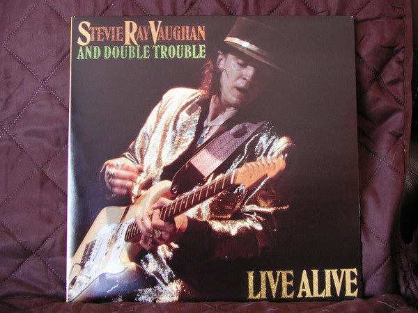 Stevie Ray Vaughan & Double Trouble : Live Alive (2xLP, Album, RCA)