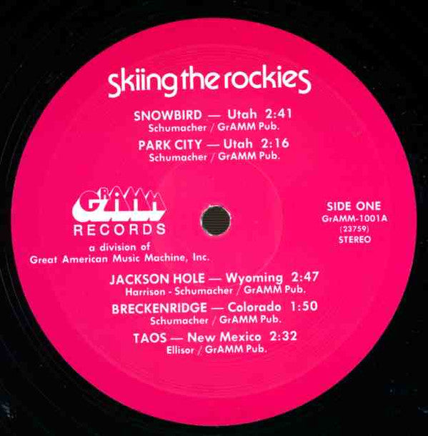 Unknown Artist : Skiing The Rockies (LP)