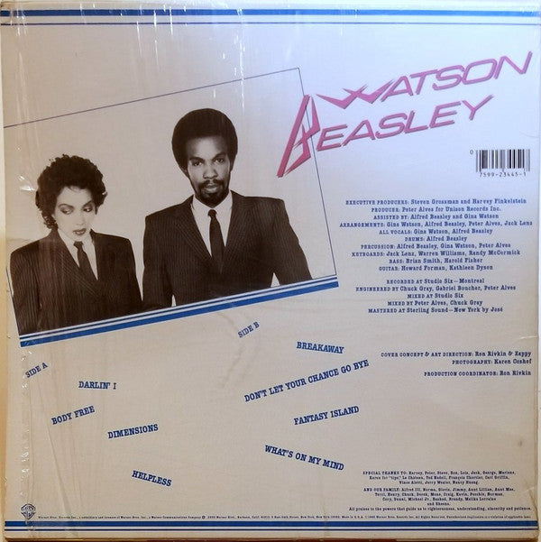 Watson Beasley : Watson Beasley (LP, Album, Win)