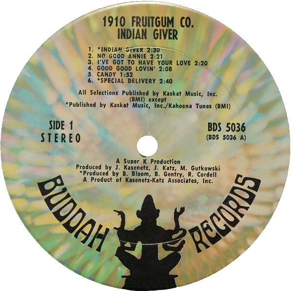 1910 Fruitgum Company : Indian Giver (LP, Album, Ter)