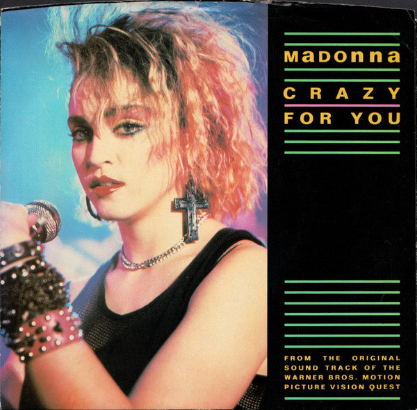 Madonna : Crazy For You (7", Single, Spe)