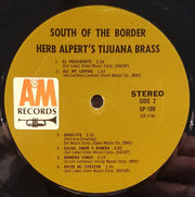 Herb Alpert & The Tijuana Brass : South Of The Border (LP, Album, Mon)