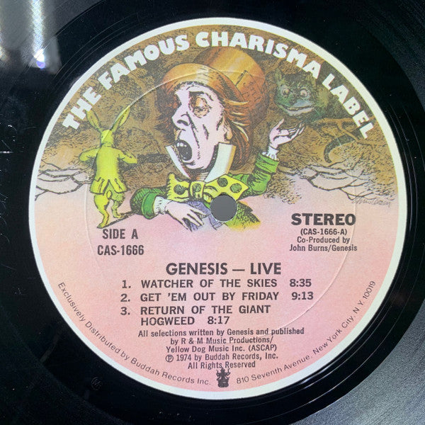 Genesis : Live (LP, Album, Mon)