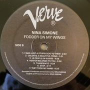 Nina Simone : Fodder On My Wings (LP, Album, RE)