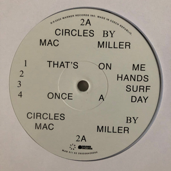 Mac Miller : Circles (2xLP, Album, Cle)