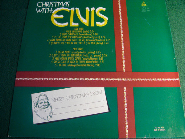 Elvis Presley : Christmas With Elvis (LP, Comp)