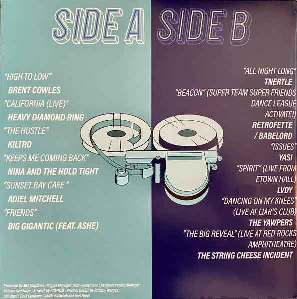 Various : 303 Music Vol. 3 (LP, Comp, Club, Ltd, Gre)
