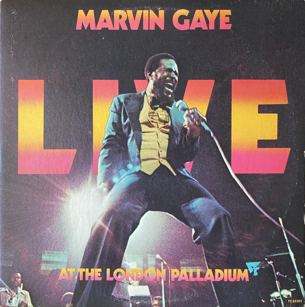 Marvin Gaye : Live At The London Palladium (2xLP, Album, PRC)