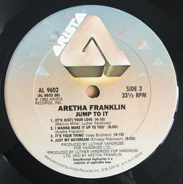 Aretha Franklin : Jump To It (LP, Album, Ter)