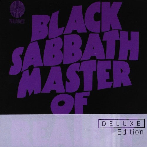 the album cover for Black Sabbath - Master Of Reality [Deluxe Edition] [Bonus CD] [Remastered]