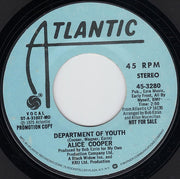 Alice Cooper (2) : Department Of Youth (7", Promo, Mon)