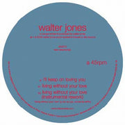 the album cover for Walter Jones - I'll Keep on Loving You