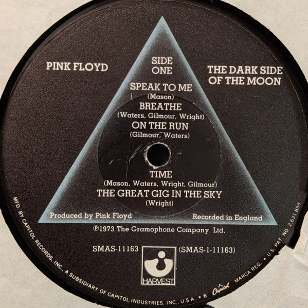 Pink Floyd : The Dark Side Of The Moon (LP, Album, RP, Los)