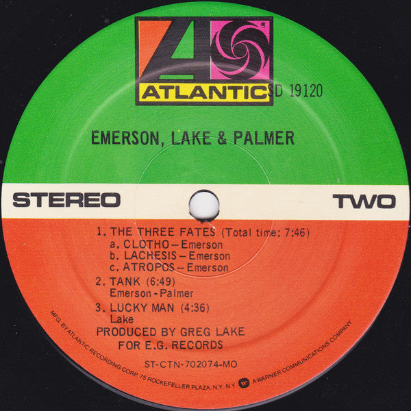 Emerson, Lake & Palmer : Emerson Lake & Palmer (LP, Album, RE, MO )