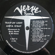 Anita O'Day : Trav'lin' Light (LP, Album, Mono)