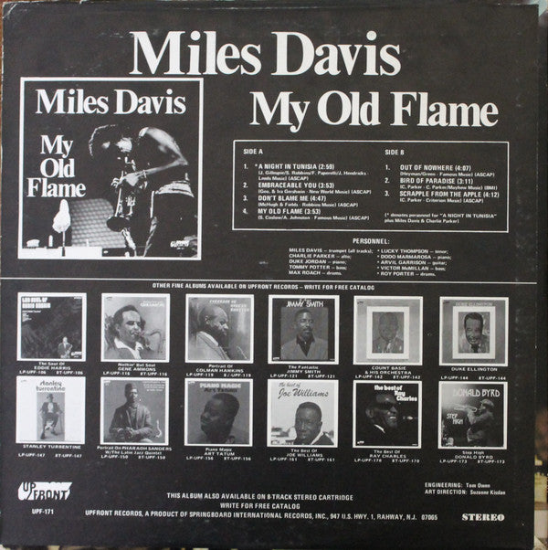 Miles Davis : My Old Flame (LP, Comp)
