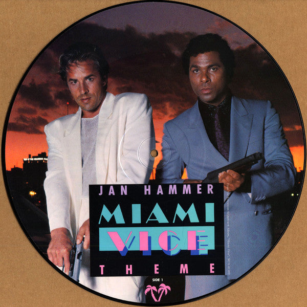 Jan Hammer : Miami Vice Theme (12", Pic)