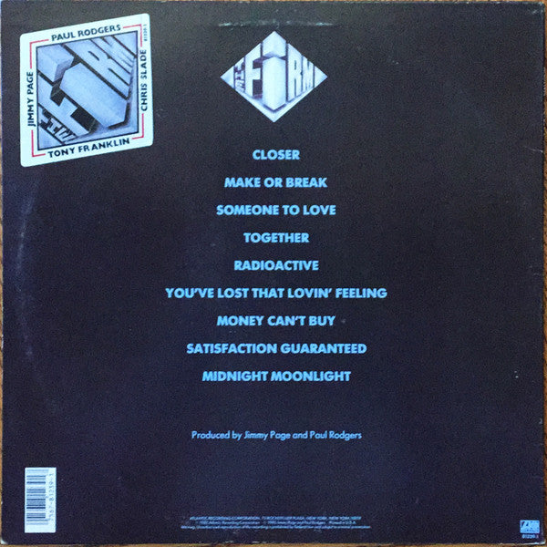 The Firm (7) : The Firm (LP, Album, Club, Car)