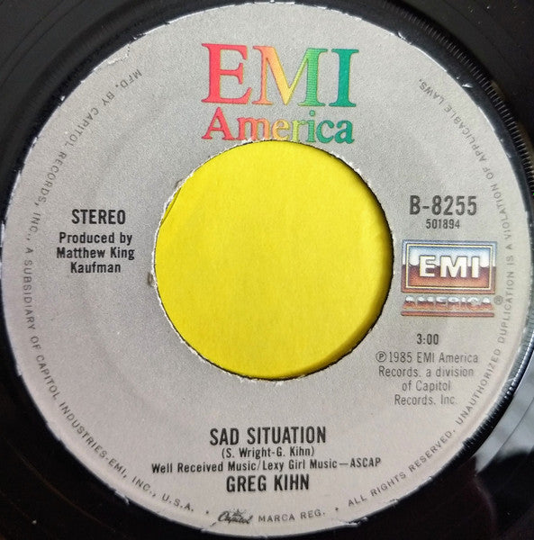Greg Kihn : Lucky (7", Single)