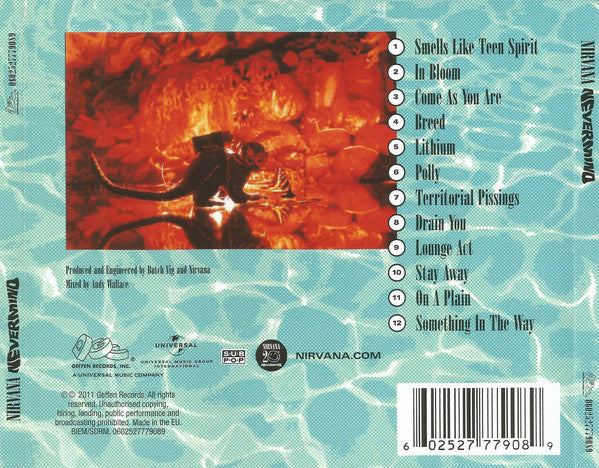 Nirvana : Nevermind (CD, Album, RE, RM)