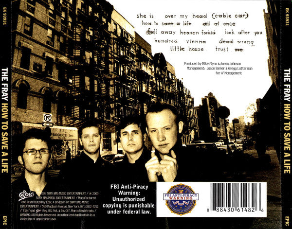 The Fray : How To Save A Life (CD, Album)