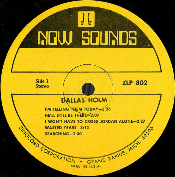 Dallas Holm : Dallas Holm (LP, Album)