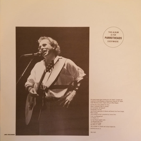 Jimmy Buffett : Songs You Know By Heart - Jimmy Buffett's Greatest Hit(s) (LP, Comp, Glo)