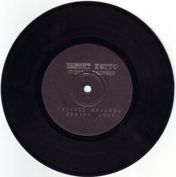 Yaphet Kotto / Suicide Nation : Yaphet Kotto / Suicide Nation (7")
