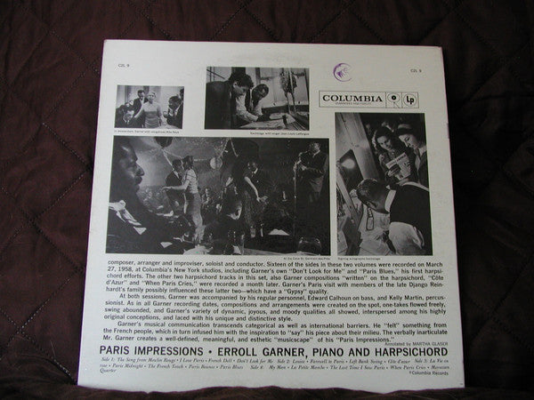 Erroll Garner : Paris Impressions (2xLP, Album, Mono, Hol)