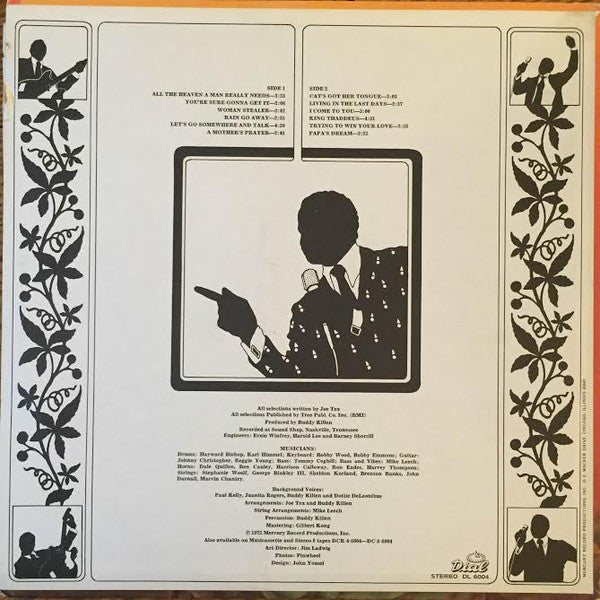 Joe Tex : Joe Tex Spills The Beans (LP, Album, Ter)