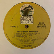 Brand X (3) : Unorthodox Behaviour (LP, Album, Ter)