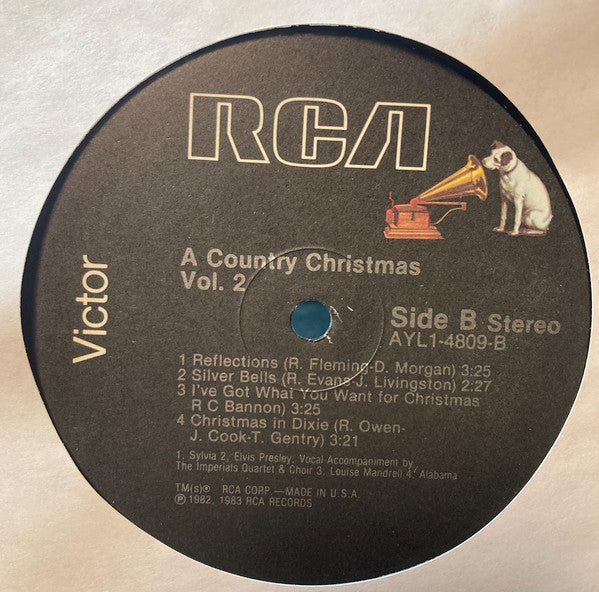 Various : A Country Christmas - Volume 2 (LP, Comp)