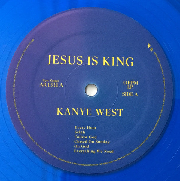 Kanye West : Jesus Is King (LP, Album, Blu)