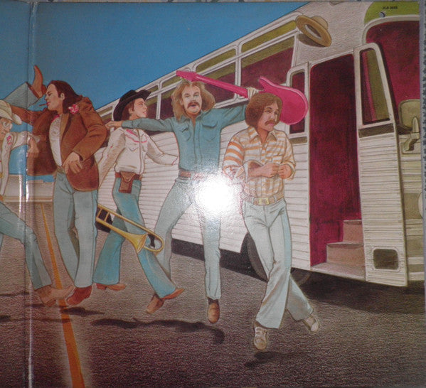 Commander Cody And His Lost Planet Airmen : We've Got A Live One Here! (2xLP, Album, Los)