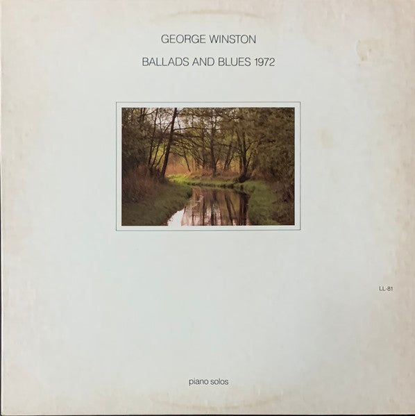George Winston : Ballads And Blues 1972 (LP, Album, RE, EMW)