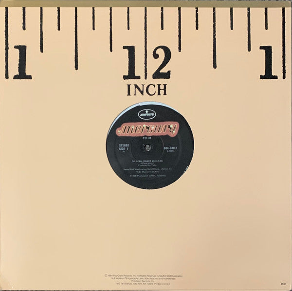 Yello : Oh Yeah (12")