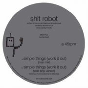 the album cover for Shit Robot - Simple Things